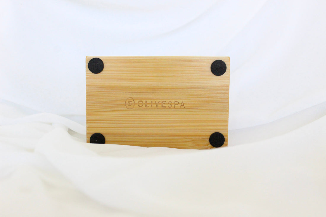 Bamboo Wavy Soap Dish