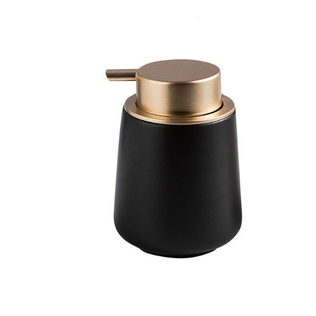 Black Ceramic Foaming Soap Dispenser