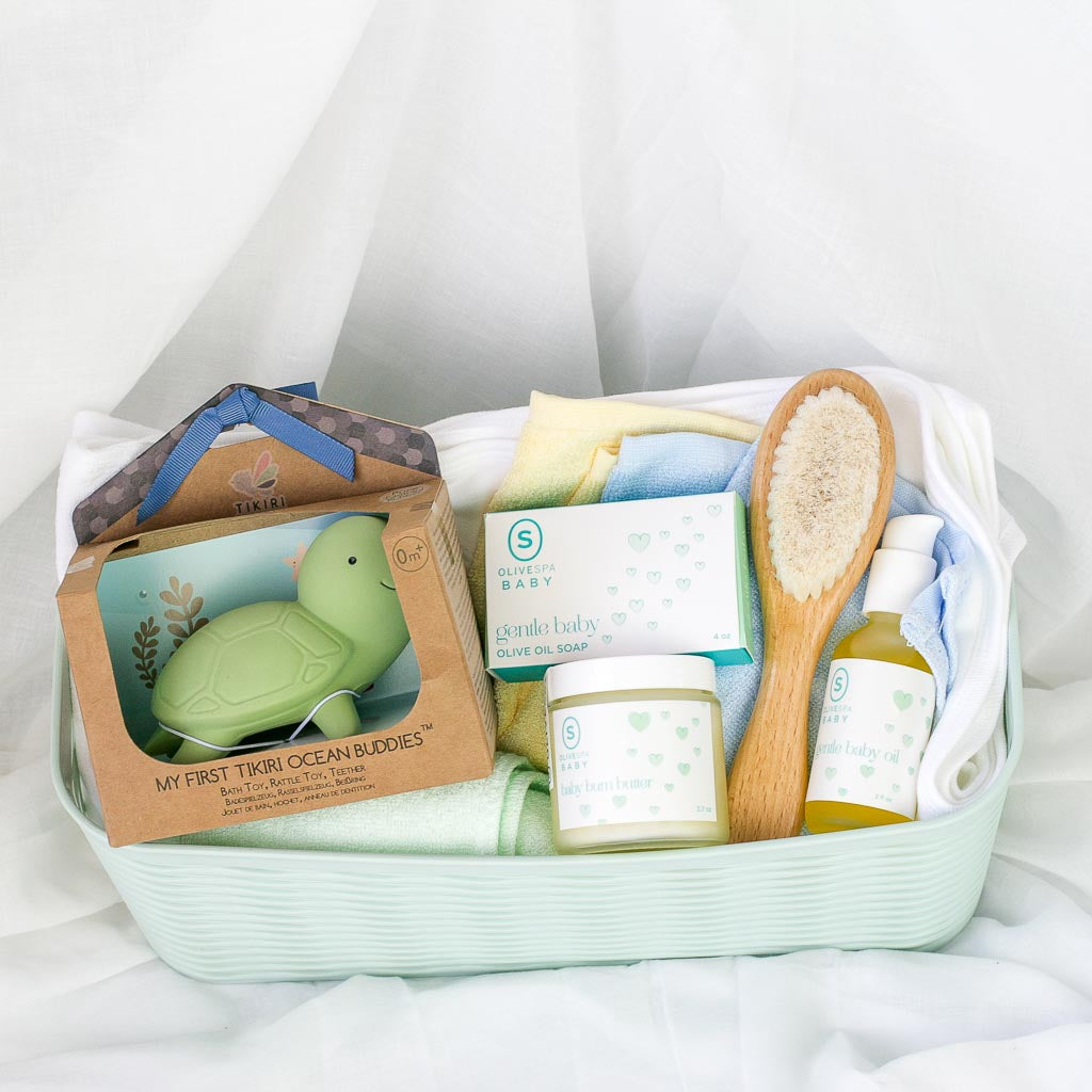 Baby Bath Time Basket