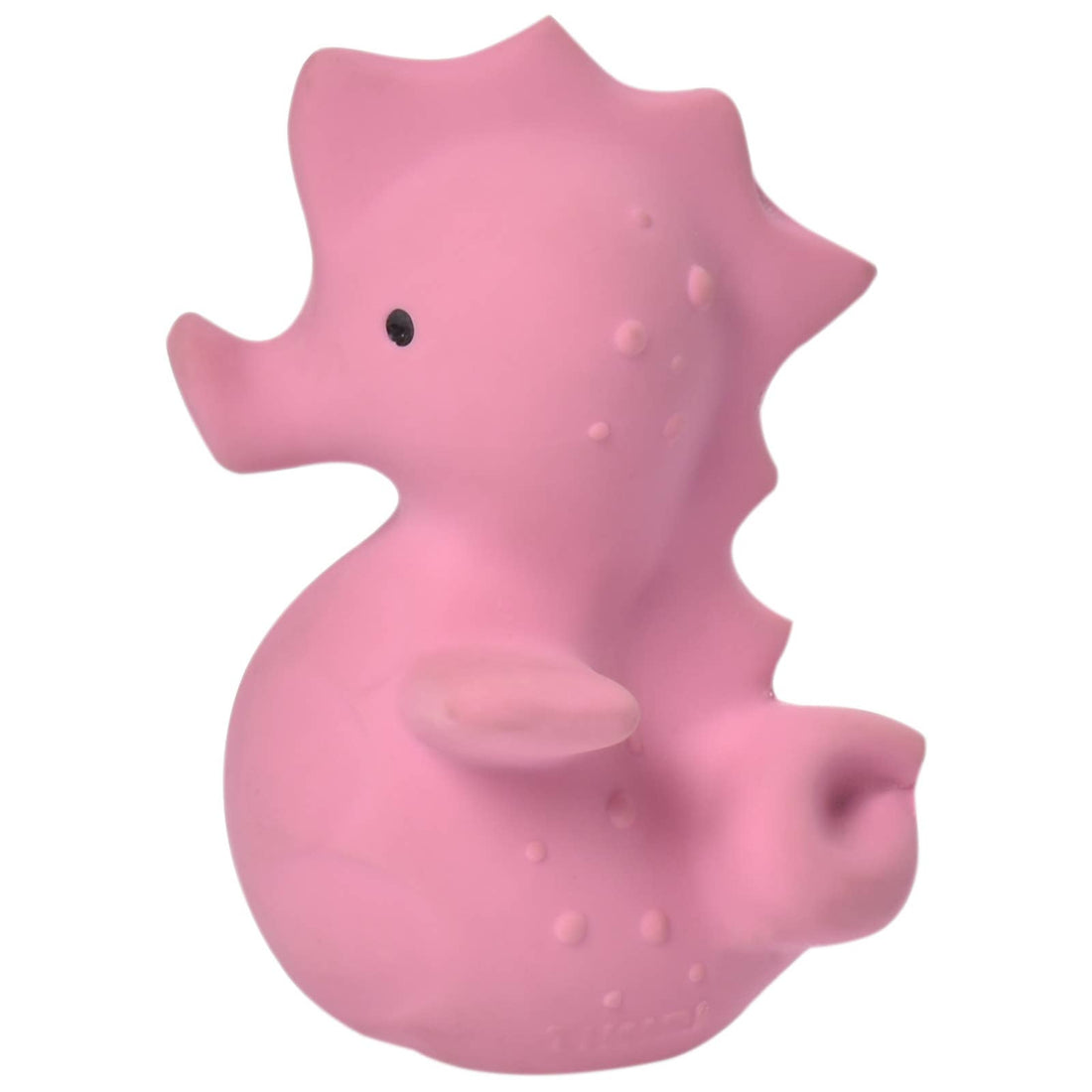 Seahorse Natural Organic Rubber Rattle, Teether &amp; Bath Toy