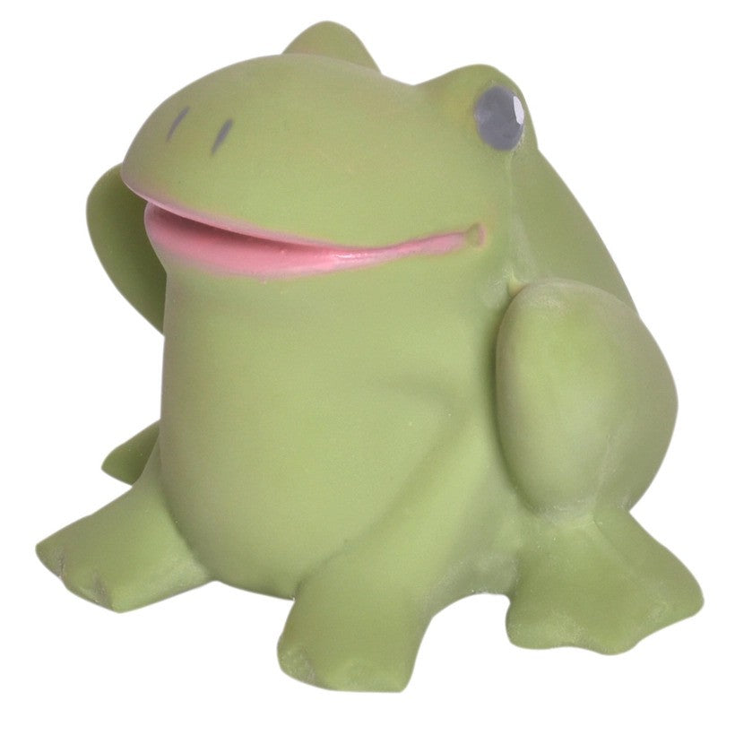 Gemba the Frog Natural Organic Teether, Rattle &amp; Bath Toy