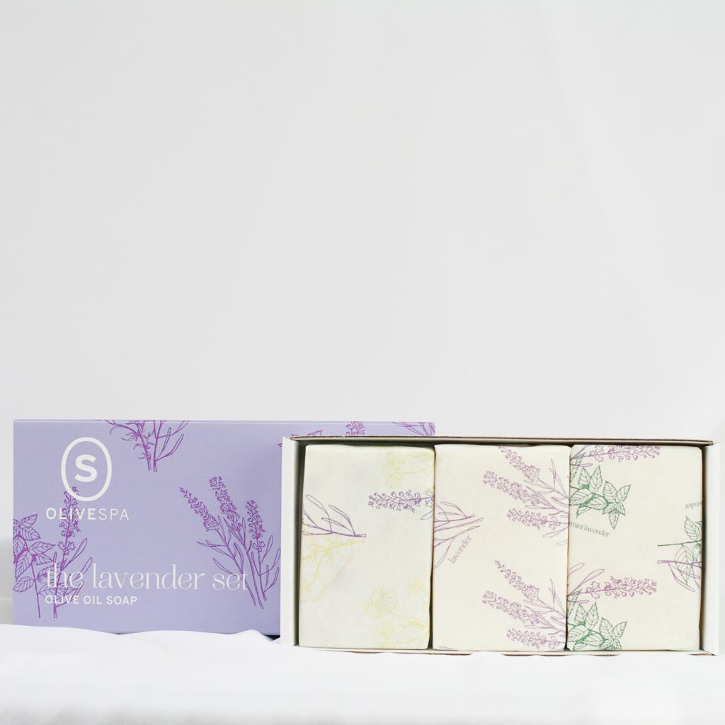Lavender Guest Soap Gift Box
